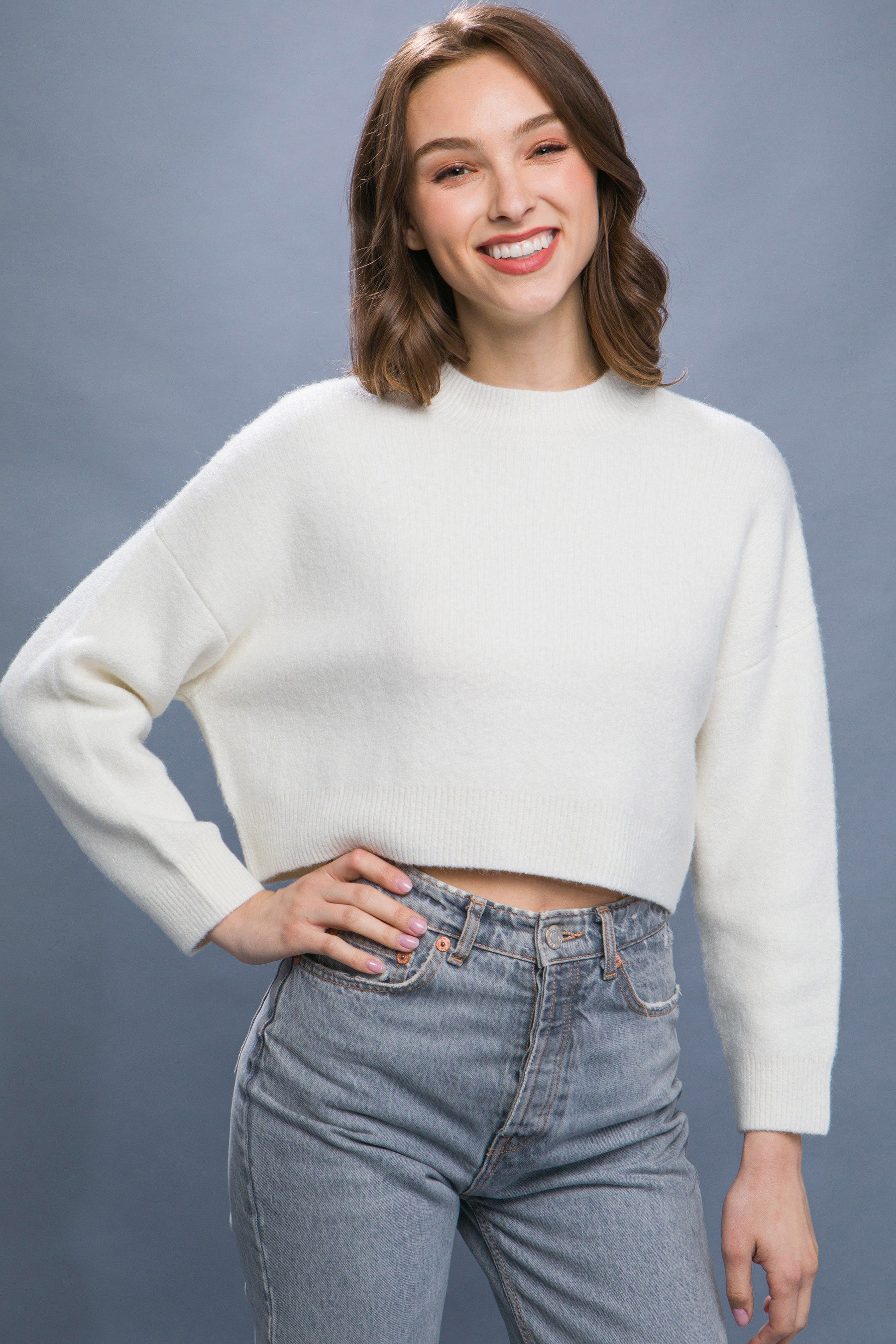 Alisha Wool Blend Sweater