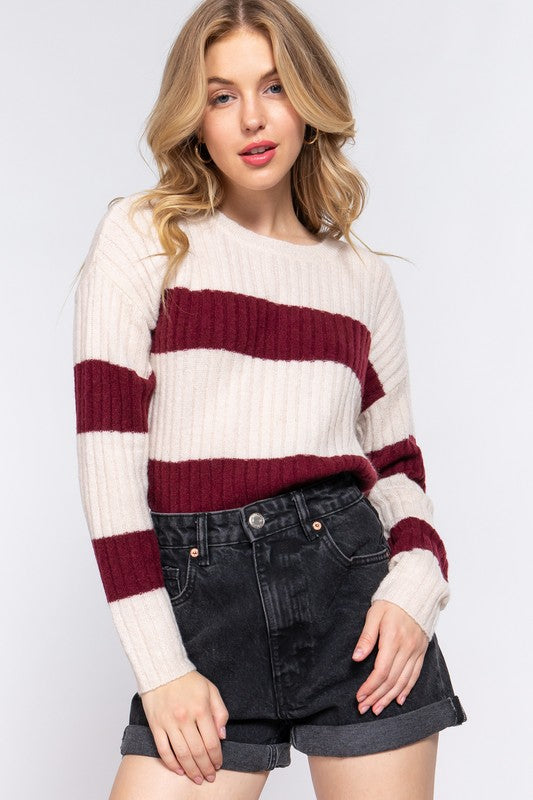 Gretchen Striped Sweater
